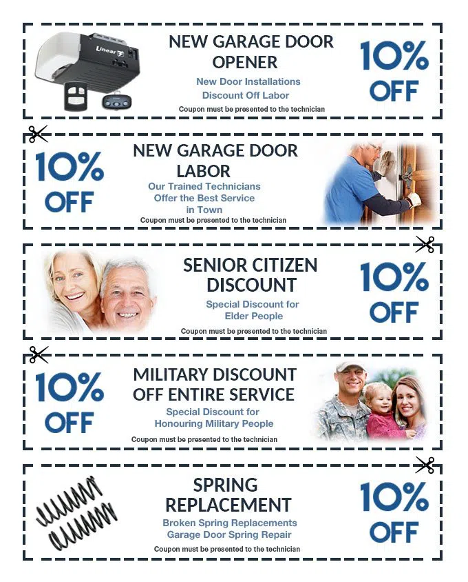 Neighborhood Garage Door Service El Cajon, CA 619-382-2176 - CouponSet13-five